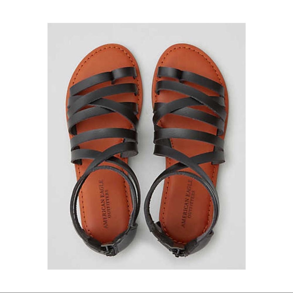 AE Black Sandals 🍃